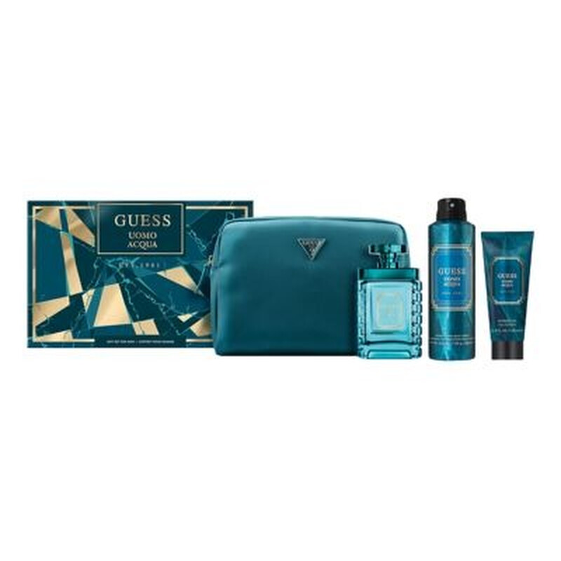 Guess Men's Uomo Acqua Gift Set Fragrances 0 85715349781