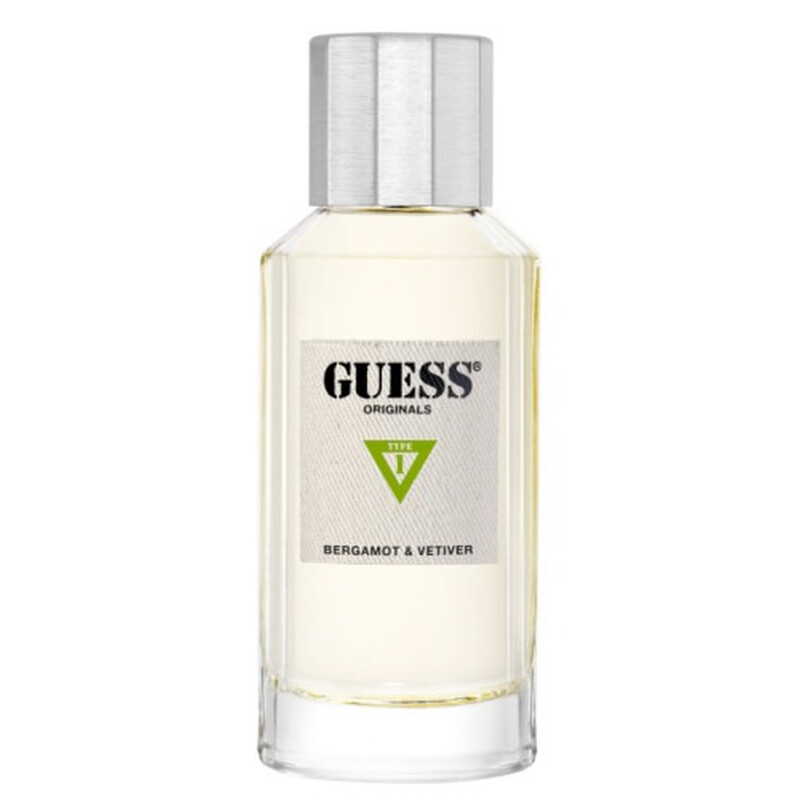 Guess Unisex Originals Type 1 Bergamot & Vetiver EDP Spray 3.4 oz