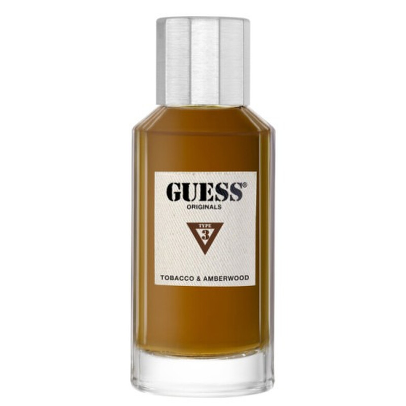 guess tobacco Guess Unisex Originals Type 3 Tobacco & Amberwood EDP Spray 3.4 oz  Fragrances 085715323217