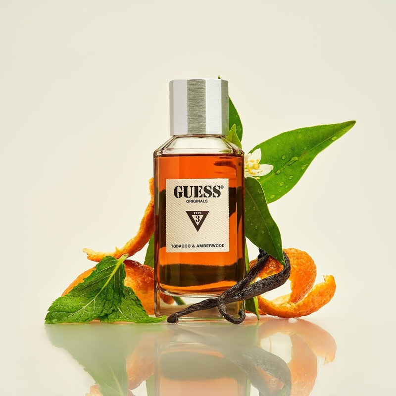 Guess Originals Type 3 Tobacco & Amberwood by Guess Eau de Parfum Spray 3.4 oz