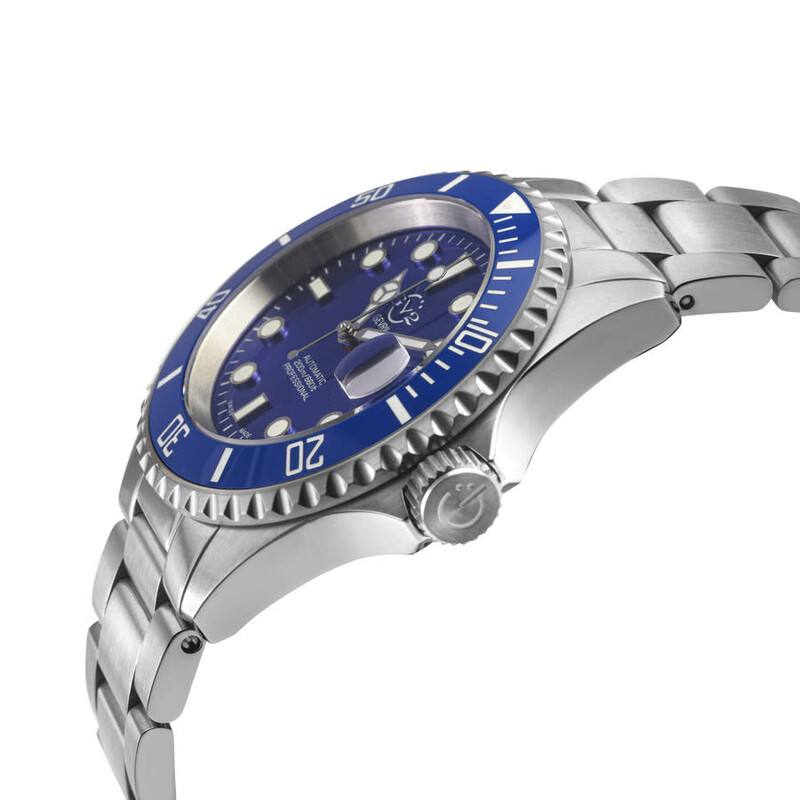 Gv2 By Gevril Liguria Automatic Blue Dial Men's Watch 42143
