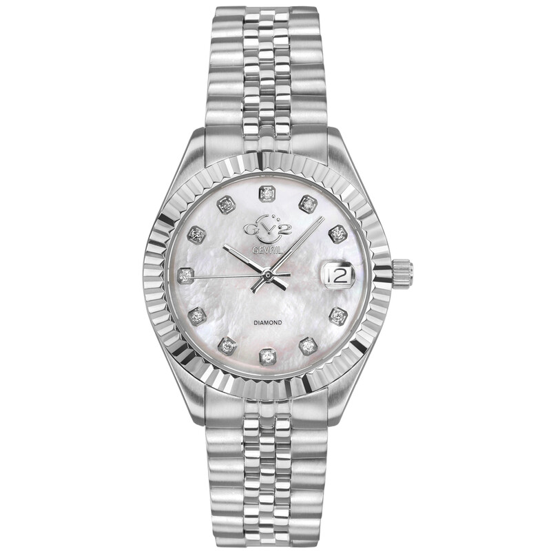 Gv2 By Gevril Naples Diamond Mother of Pearl Dial Ladies  display picture 1
