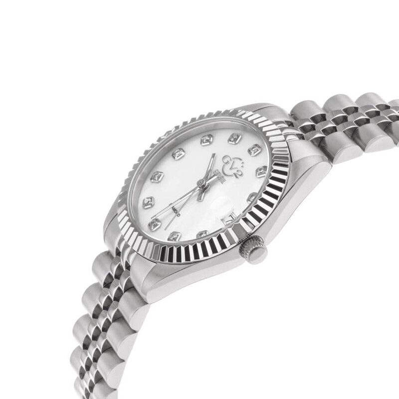 Gv2 By Gevril Naples Diamond Mother of Pearl Dial Ladies  display picture 3