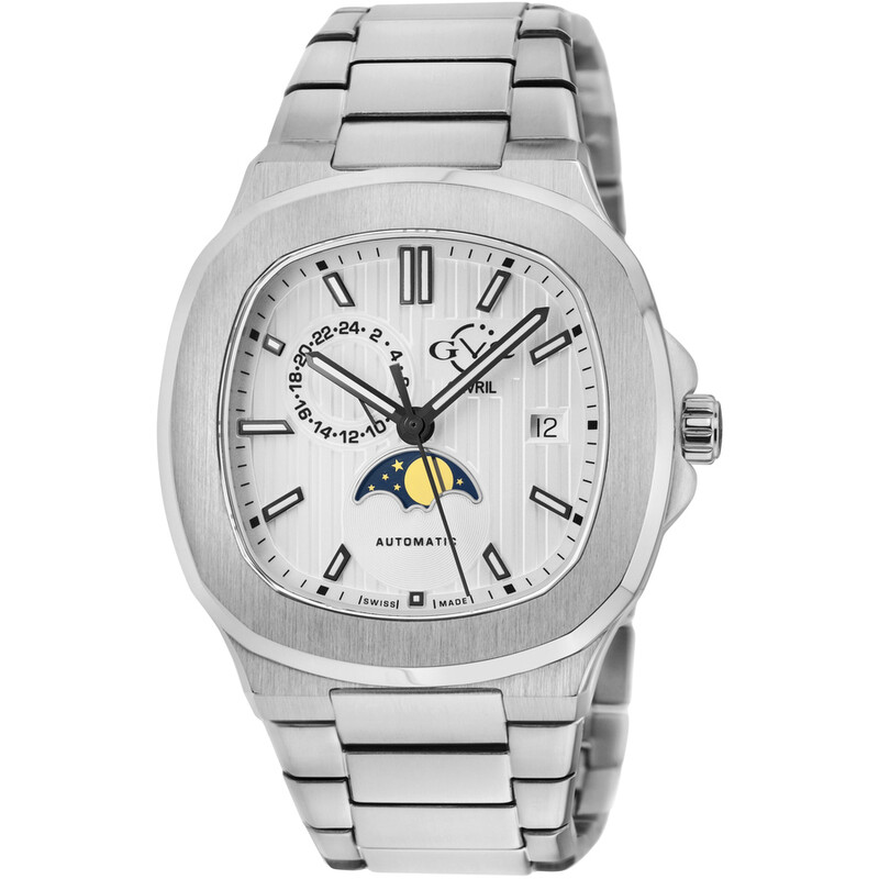Gv2 By Gevril Potente White Dial Men's Watch 18400B 840840140753