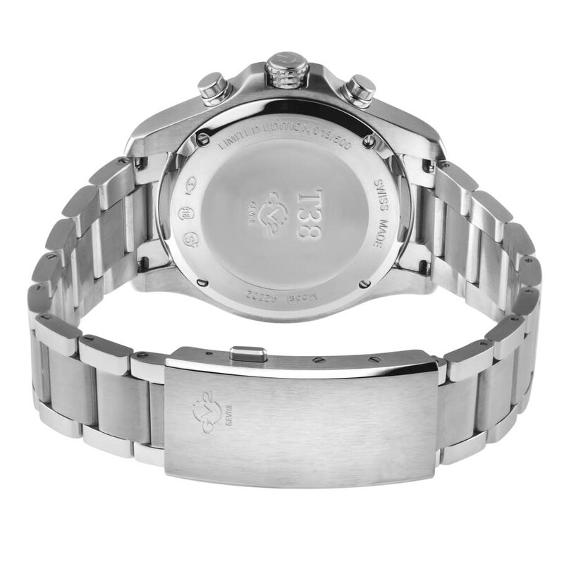 Gv2 By Gevril T38 Chronograph Quartz Green Dial Men's Watch 42802B