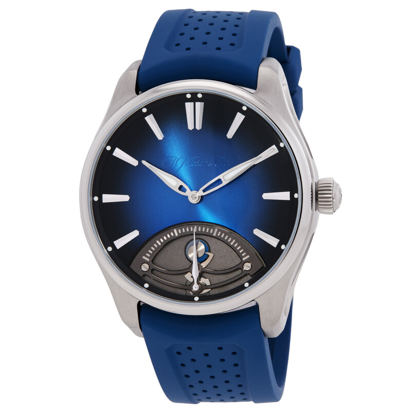 H. Moser & Cie Pioneer Retrograde Seconds Midnight Blue Automatic