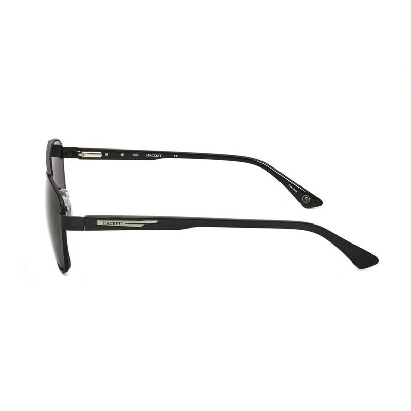 Hackett Men's Black Aviator Sunglasses HEKS1261-002-1 840311405930 ...