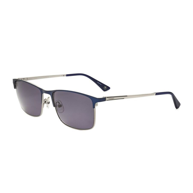 Hackett Men's Blue Rectangular Sunglasses HEKS1234-1 840311405916 ...