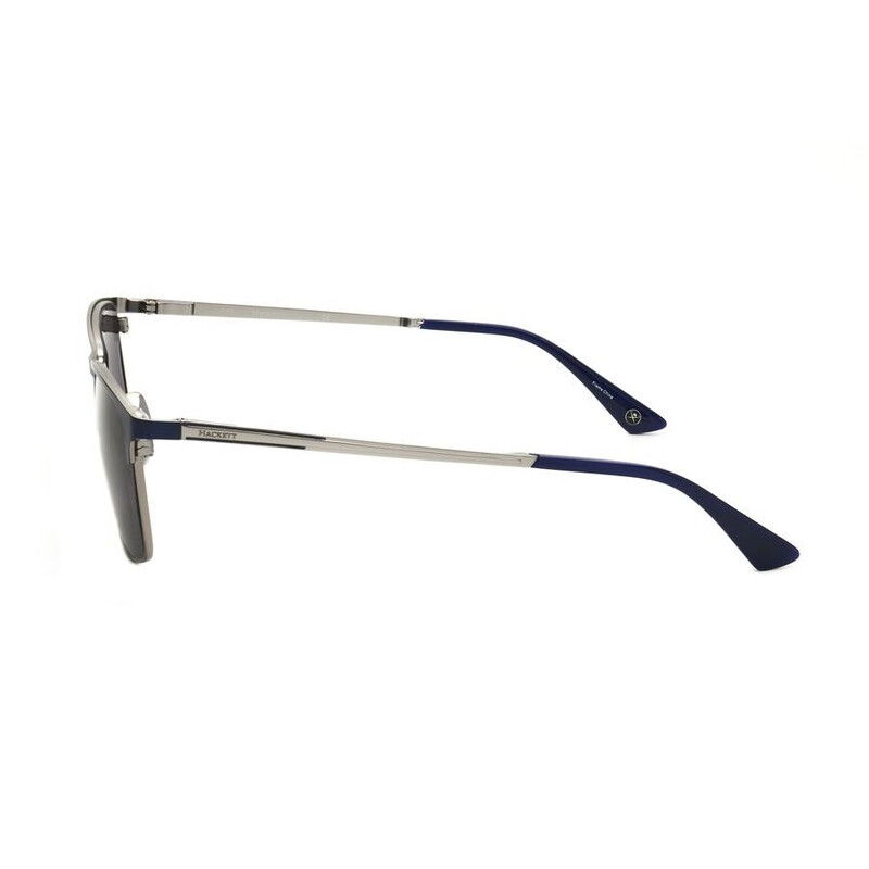 Hackett Men's Blue Rectangular Sunglasses HEKS1234-1 840311405916 ...