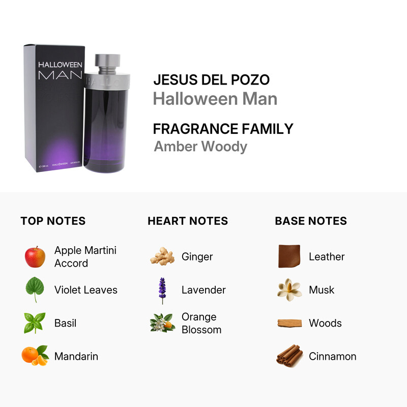 Jesus Del Pozo Halloween Man by J. Del Pozo for Men - 6.8 oz EDT