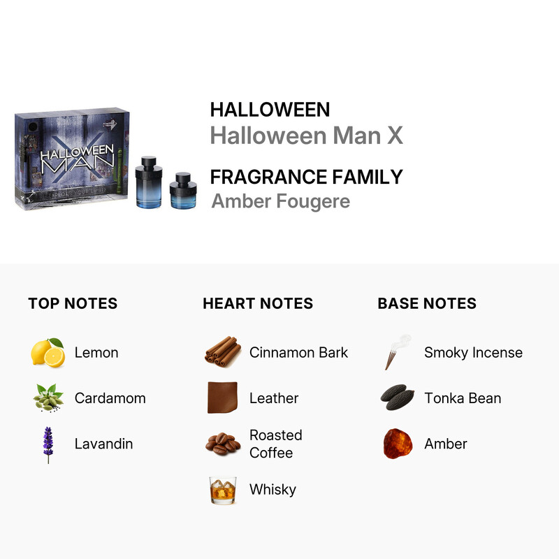 Halloween Men's Halloween Man X Gift Set Fragrances 8431754008820