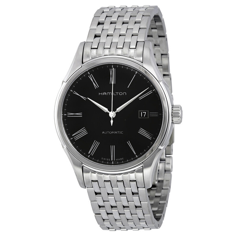 Hamilton Hamillton Valiant Black Dial Stainless Steel Men's Watch