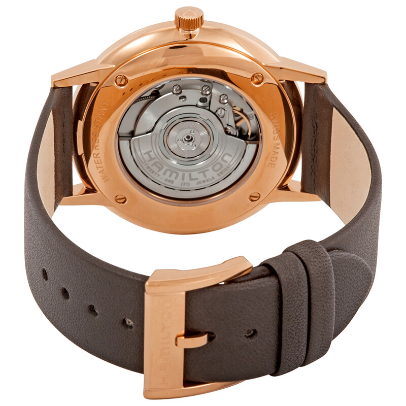 Hamilton American Classic Intra-Matic Automatic Brown Dial Men's