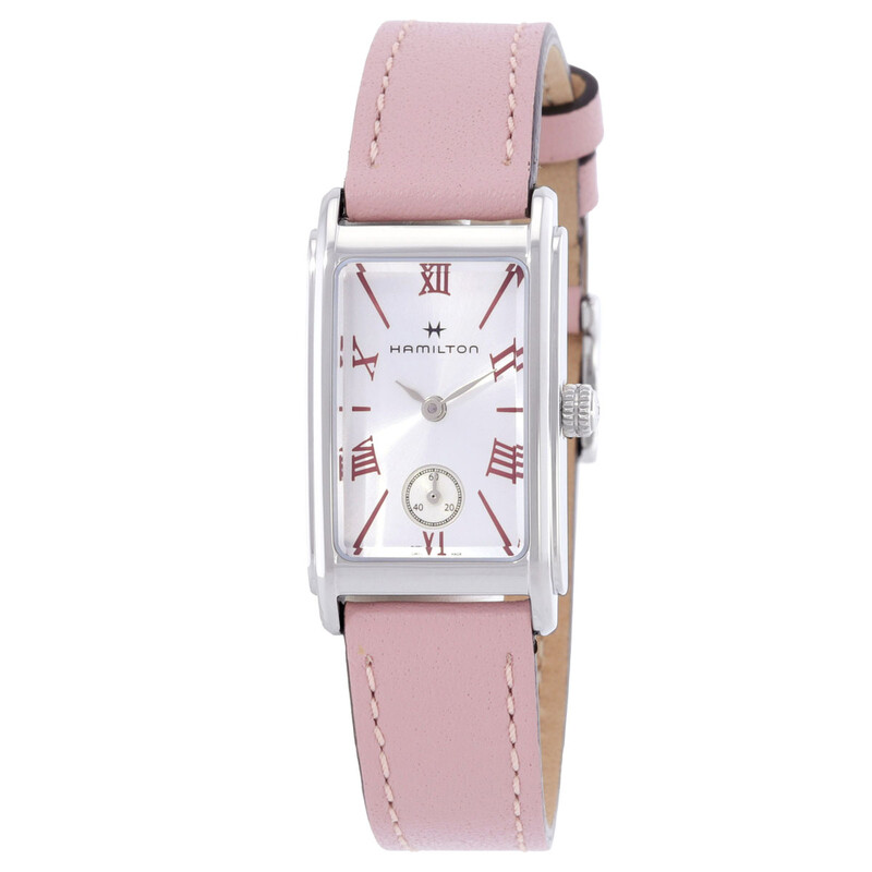 Hamilton American Classic Quartz Silver Dial Ladies Watch