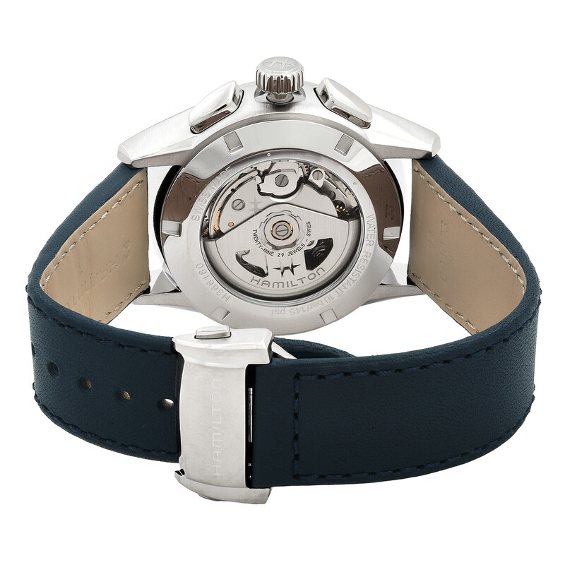 Hamilton Chronograph Automatic Blue Dial Men's Watch H36616640