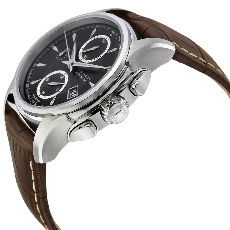 Hamilton Jazzmaster Auto Chronograph Black Dial Men's Watch