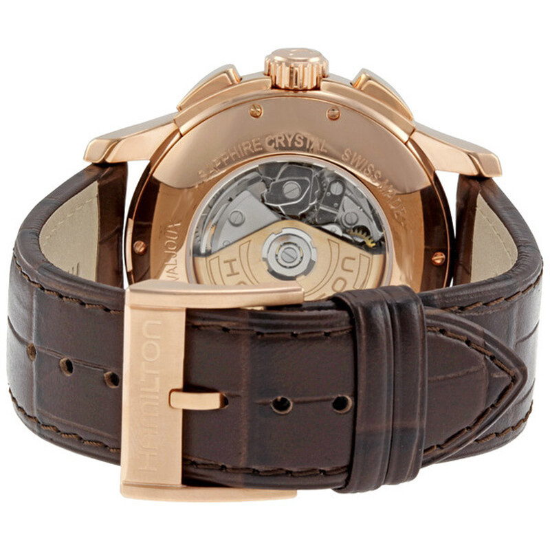 Hamilton Jazzmaster Automatic Chronograph Rose Gold-tone Men's