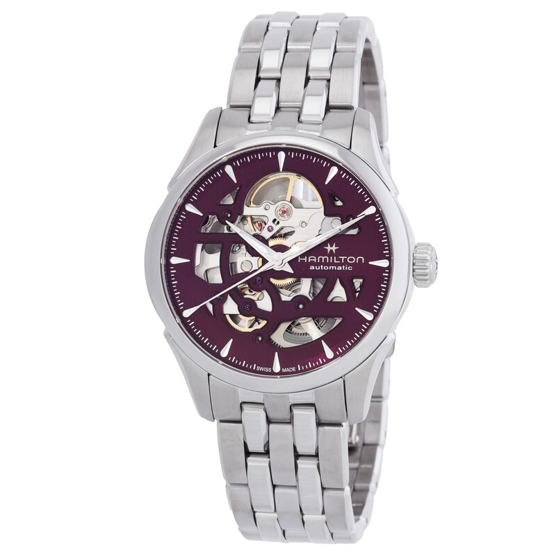 ハミルトン Hamilton Jazzmaster Automatic Purple Dial Ladies Watch H32265101