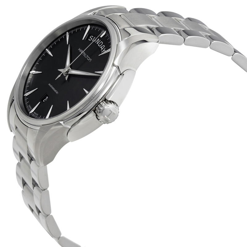 Hamilton Jazzmaster Black Dial Stainless Steel Men's Watch