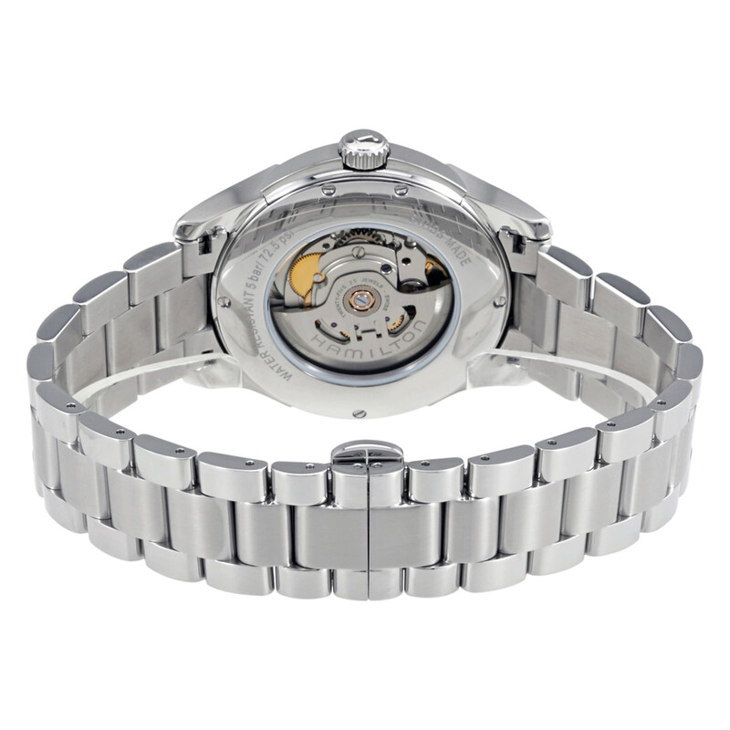 Hamilton Jazzmaster Black Dial Stainless Steel Men's Watch