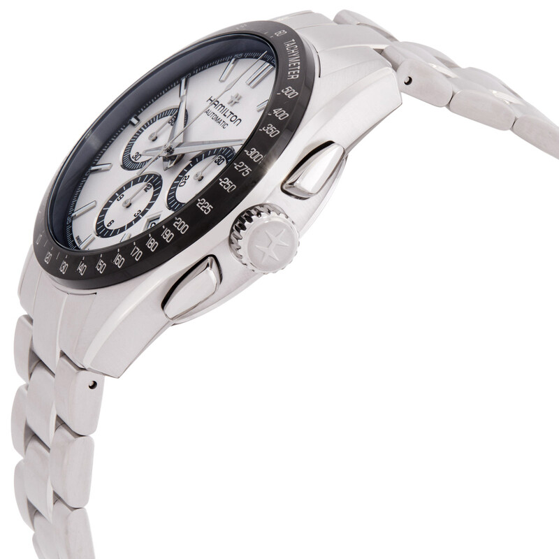 Hamilton Jazzmaster Chronograph Automatic White Dial Men's Watch