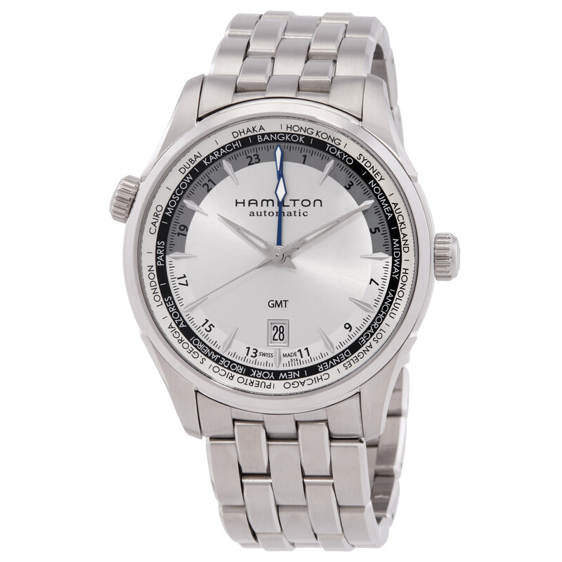 Hamilton Jazzmaster GMT Automatic Silver Dial Men's Watch