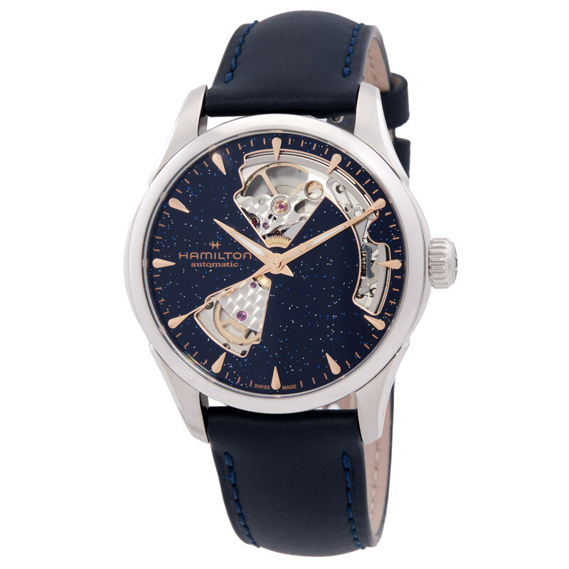 Hamilton Jazzmaster Open Heart Automatic Blue Dial Watch H32215642