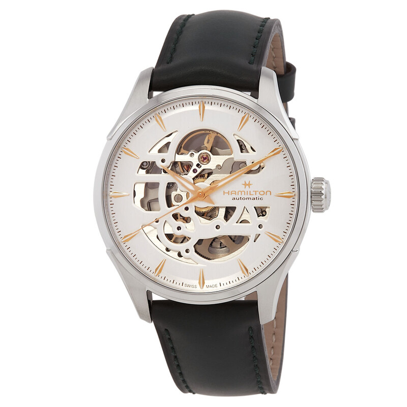 Hamilton Jazzmaster Skeleton Automatic White Dial Men's Watch