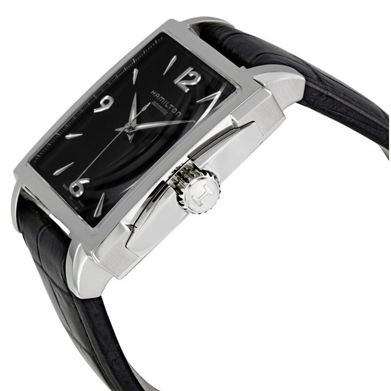 Hamilton Jazzmaster Square Black Dial Automatic Men's Watch