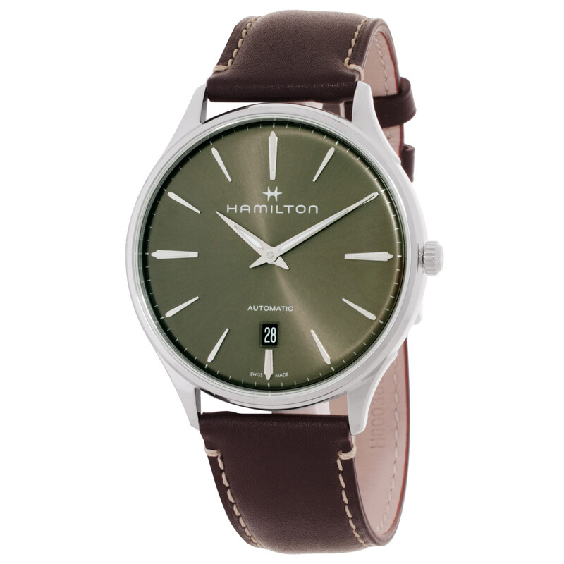 Hamilton Jazzmaster Thinline Automatic Green Dial Men's Watch