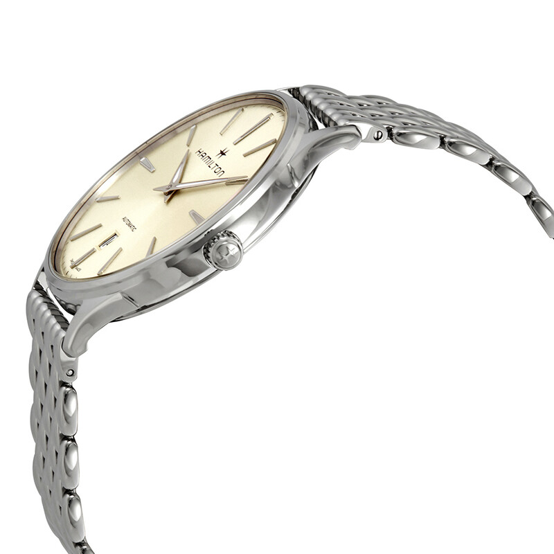 Hamilton Jazzmaster Thinline Automatic Light Tan Dial Men's Watch