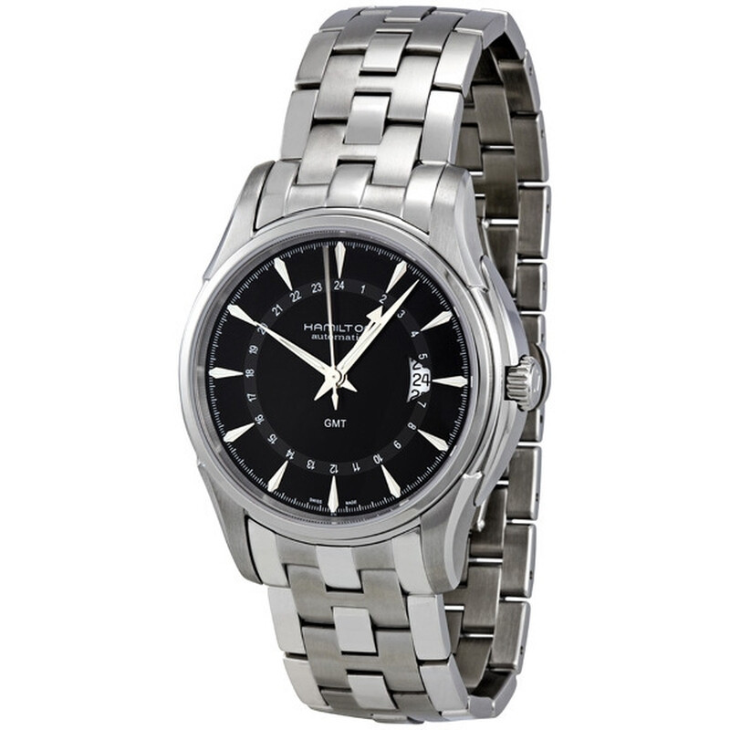 Hamilton Jazzmaster Traveler Black Dial GMT Men's Watch H32585131