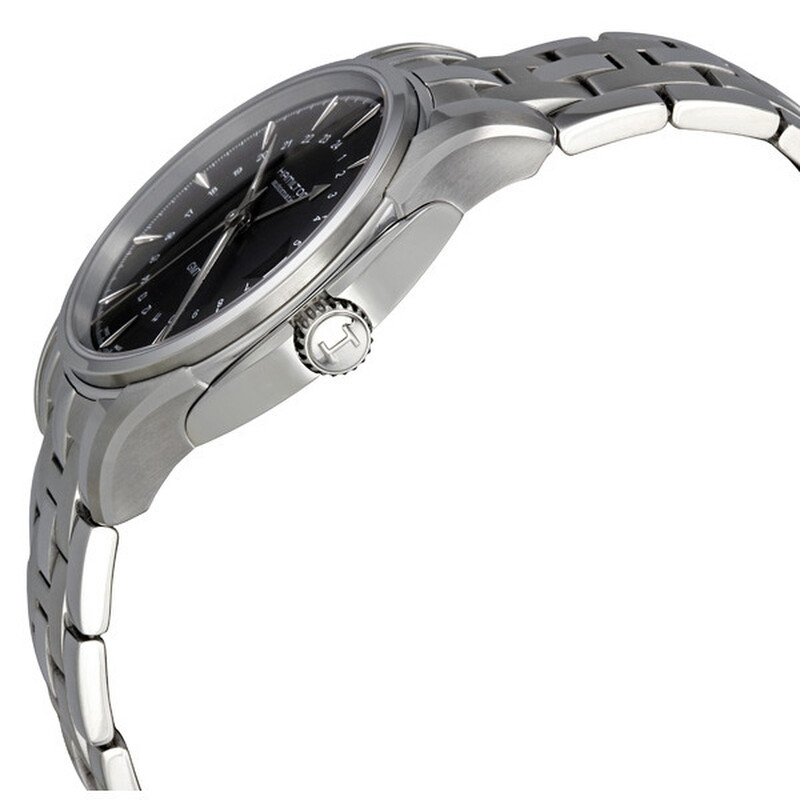 Hamilton Jazzmaster Traveler Black Dial GMT Men's Watch H32585131