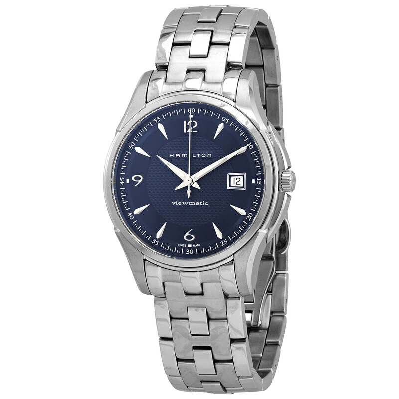 人気ブルー文字盤・ハミルトン ジャズマスター ビューマチック H32515145 Hamilton Jazzmaster Viewmatic Automatic Blue Dial Men's Watch