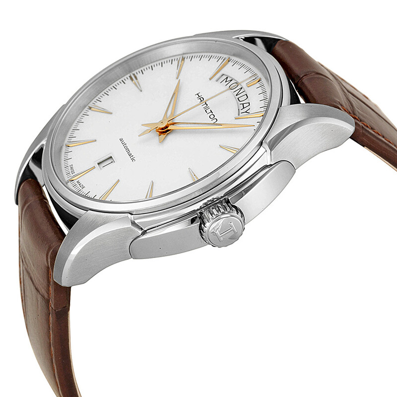 Hamilton Jazzmaster White Dial Stainless Steel Men's Watch