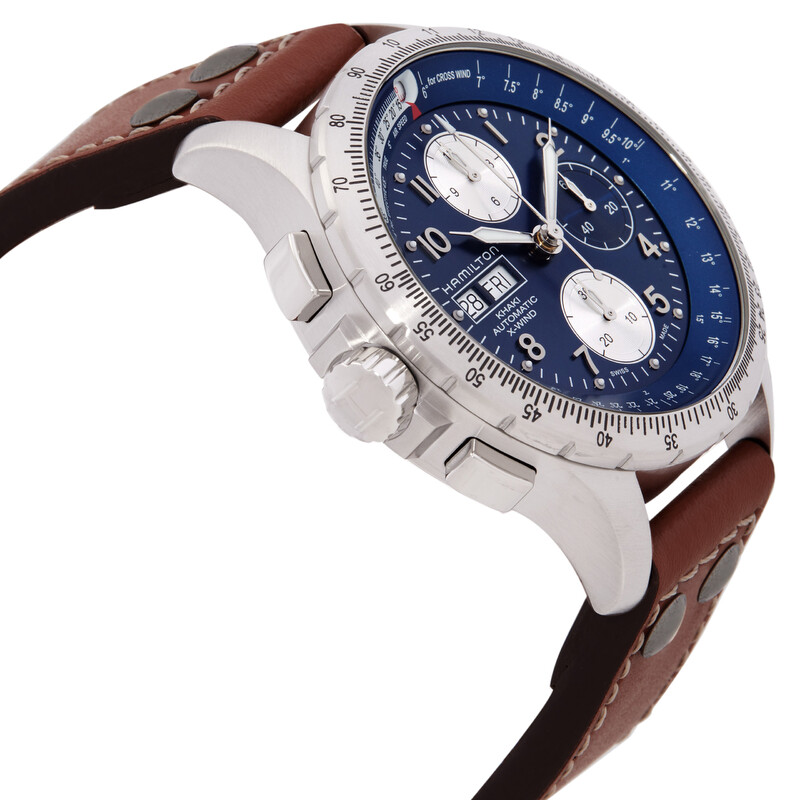 Hamilton Khaki Aviation Chronograph X-Wind Automatic Blue Dial