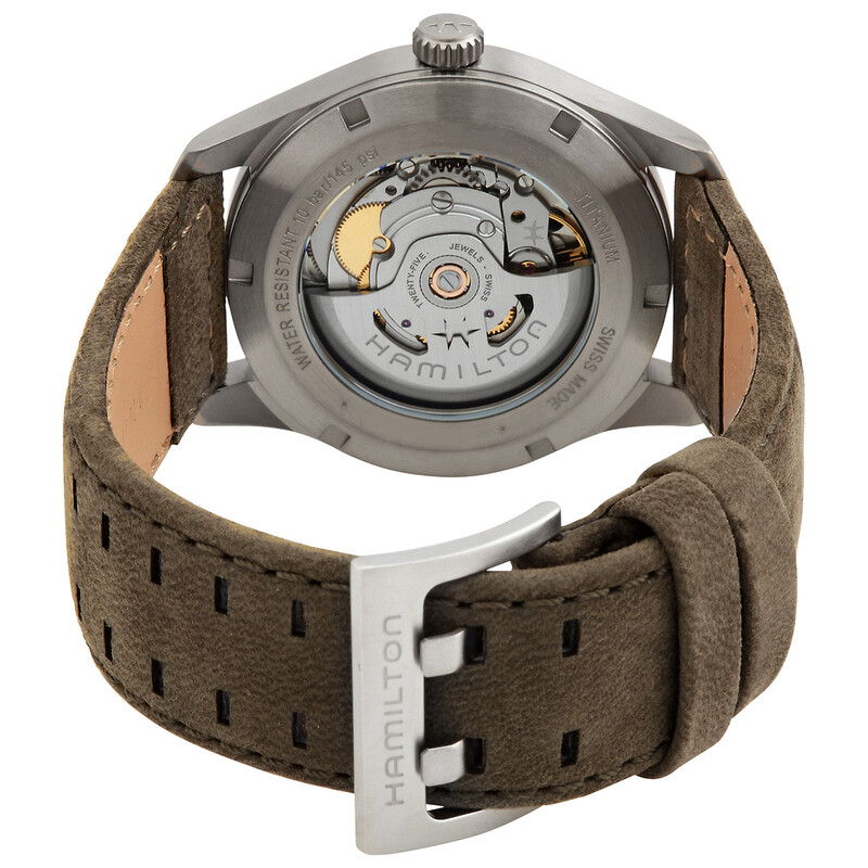 Hamilton Khaki Field Automatic Black Dial Unisex Watch H70205830