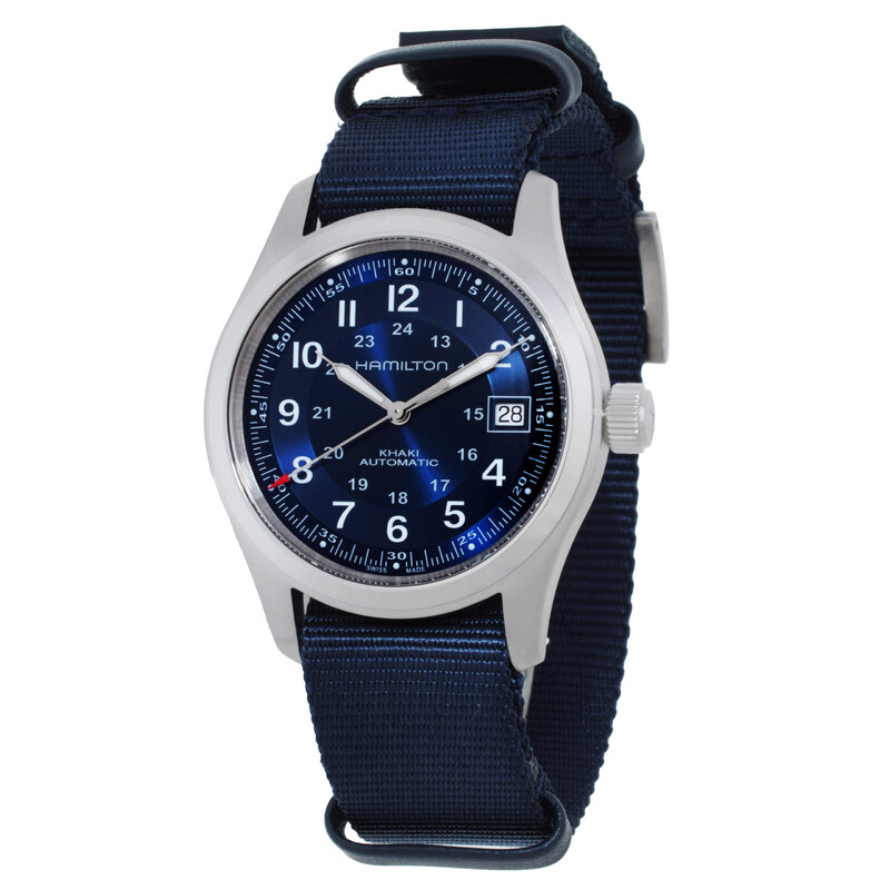 Hamilton Khaki Field Automatic Blue Dial Men's Watch H70455940