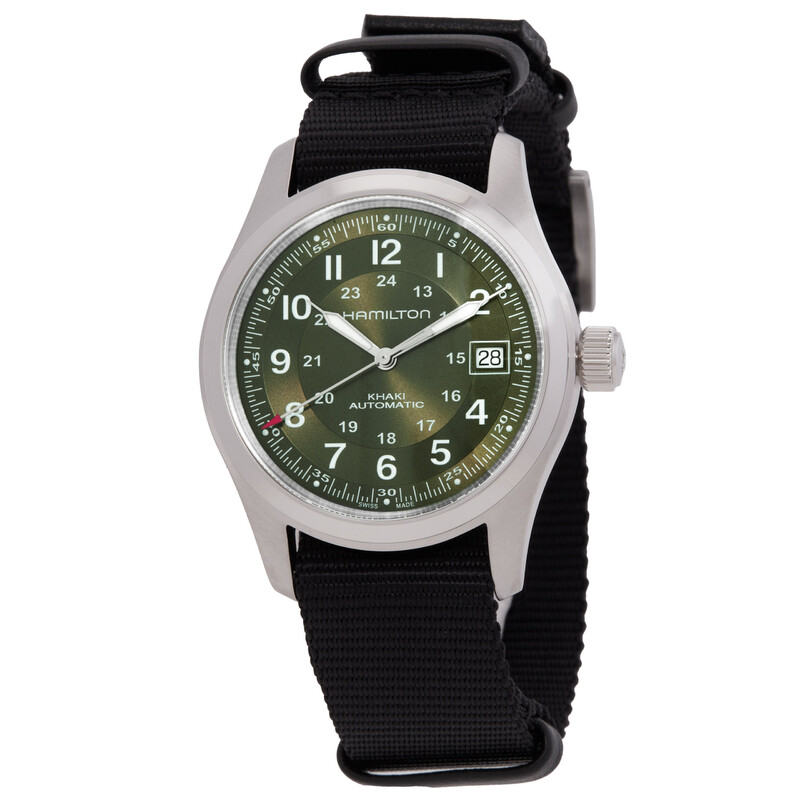 Hamilton Khaki Field Automatic Green Dial Men's Watch H70455960