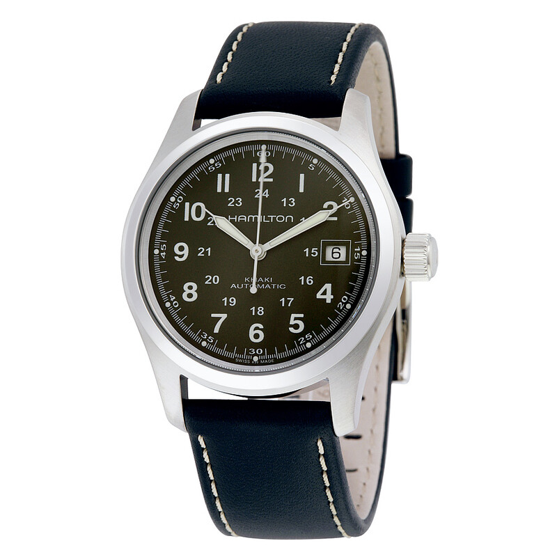 Hamilton Khaki Field Automatic Dark Green Dial Men's Watch