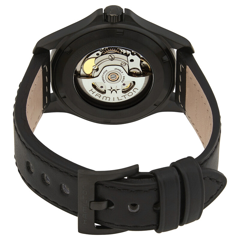 Hamilton Khaki Field King Automatic Black Dial Men's Watch