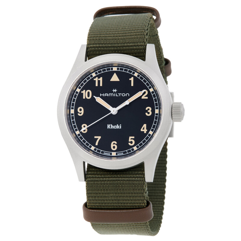 Hamilton Khaki Field Quartz Black Dial