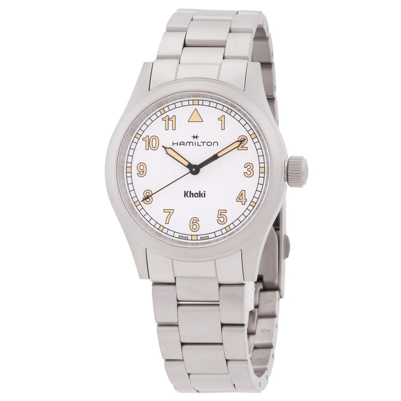 Hamilton Khaki Field Quartz White Dial Watch H69401110