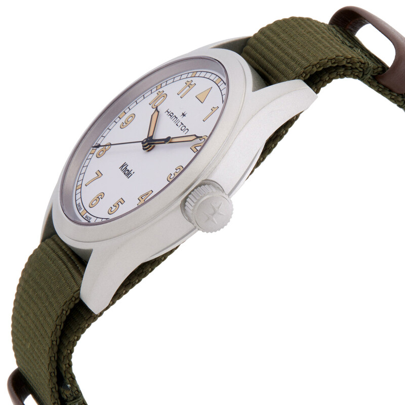 Hamilton Khaki Field Quartz White Dial Watch H69401910