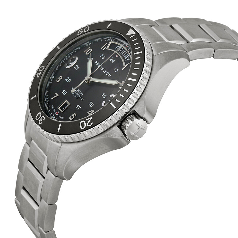Hamilton Khaki King Scuba Automatic Black Dial Men