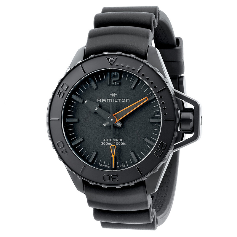 Hamilton Khaki Navy Frogman Automatic Black Dial Men's Watch