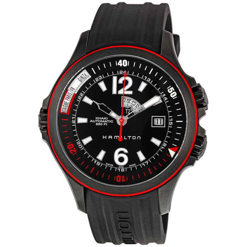 Hamilton Khaki Navy Men's Watch H77585335 758501633202 - Watches