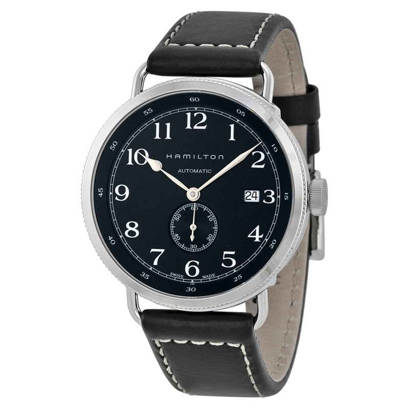 Hamilton Khaki Navy Pioneer Automatic Black Dial Men's Watch
