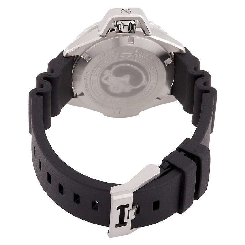 Hamilton Khaki Navy Scuba Automatic Black Dial Men's Watch