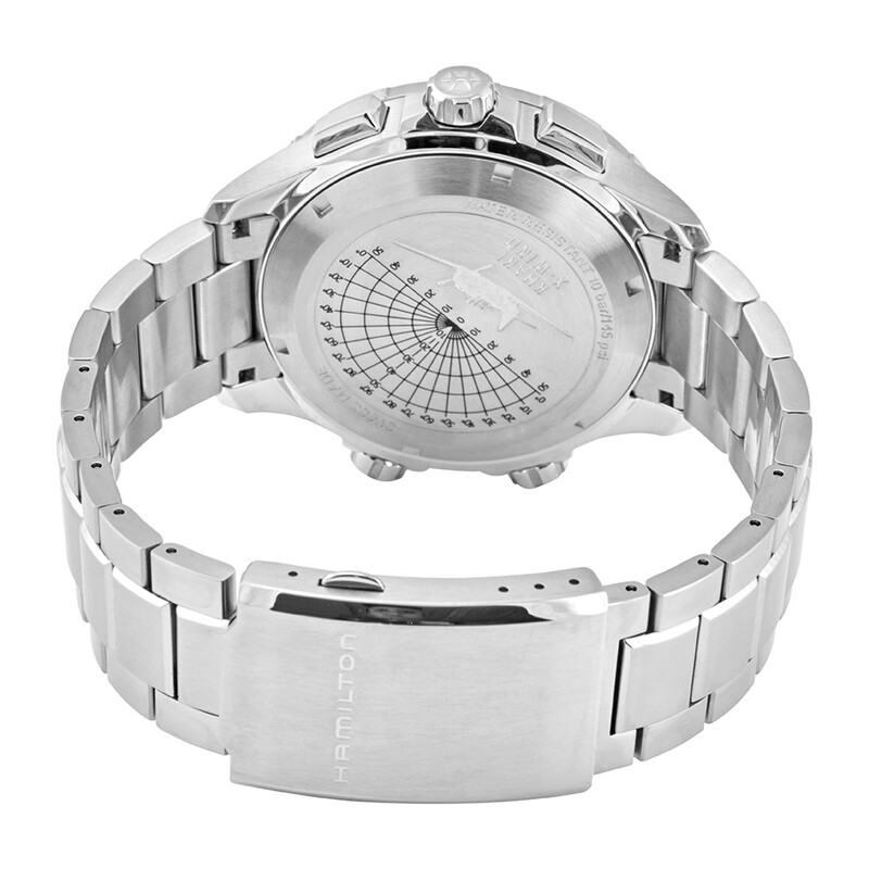 Hamilton Khaki X-Wind Quartz Blue Dial Men's Watch H77922141